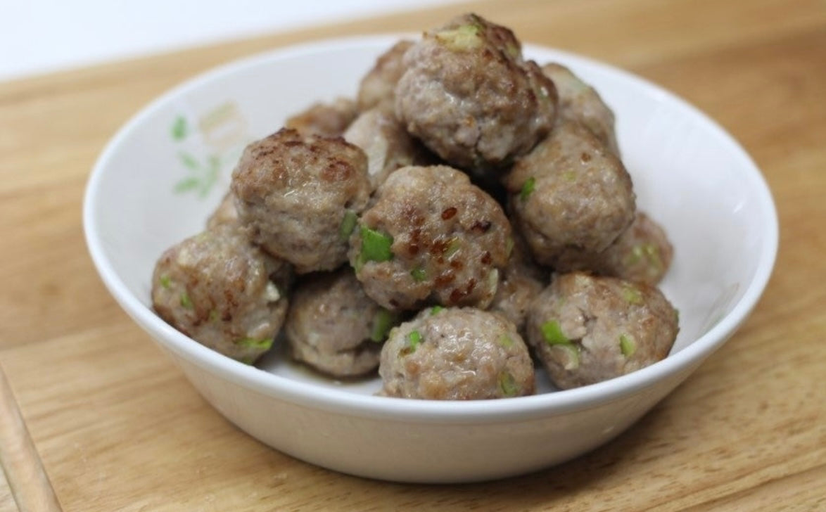 수제 돼지고기 미트볼+바베큐 소스