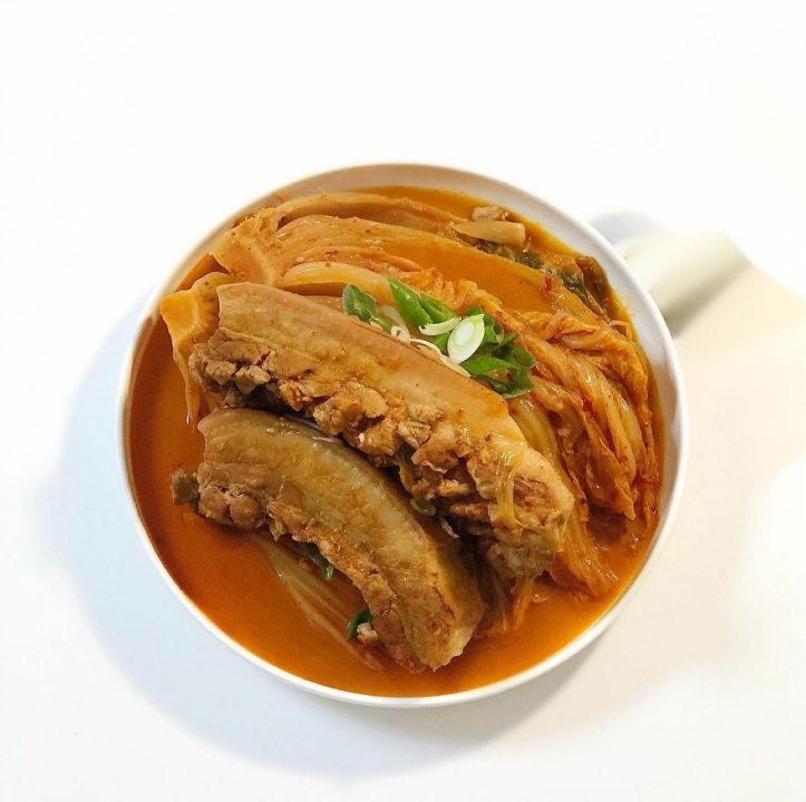 통삼겹 김치찜