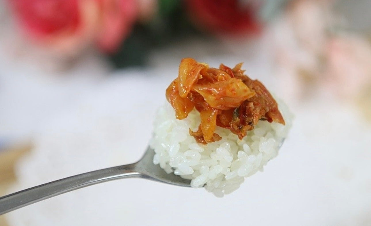 들기름 김치볶음