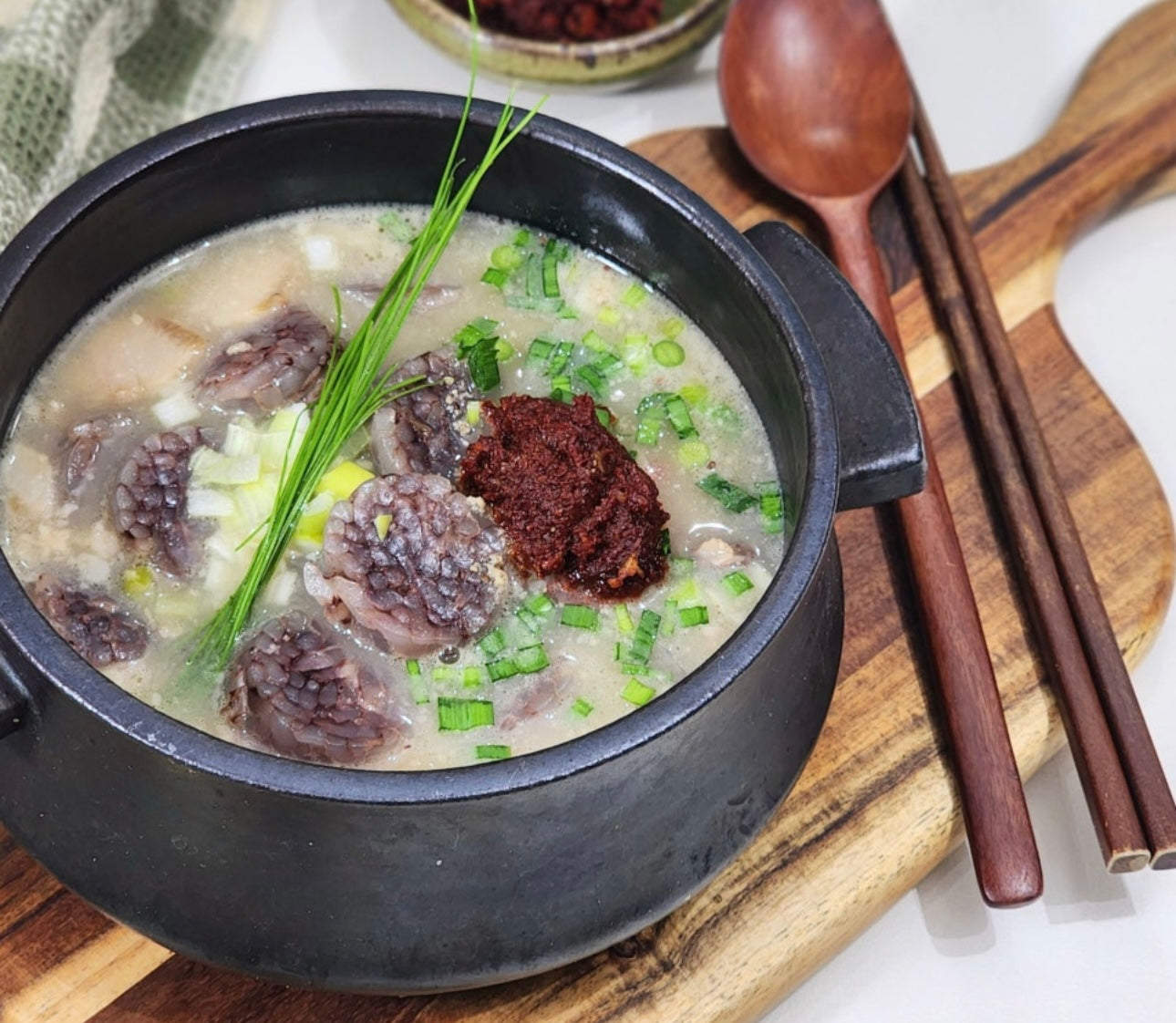 얼큰순대국