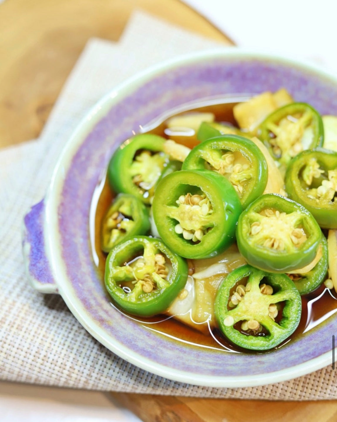 할라피뇨 차요테 장아찌