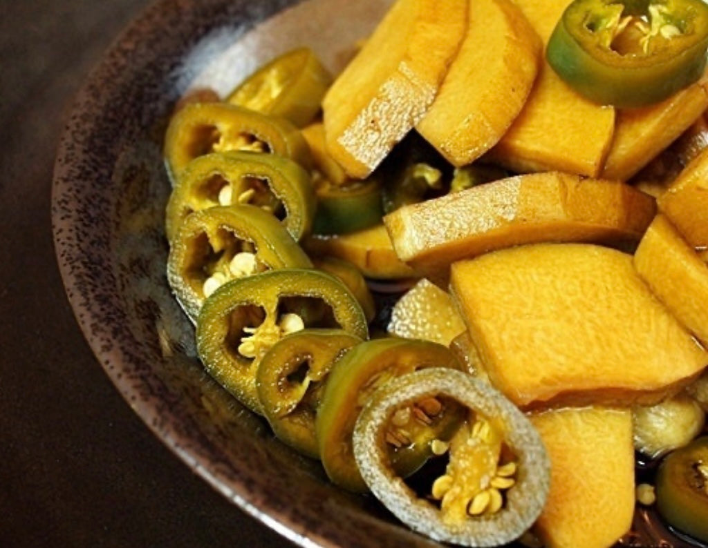 할라피뇨 차요테 장아찌