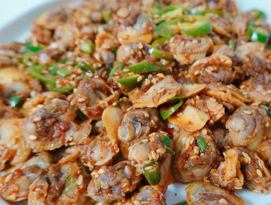 꼬막살무침