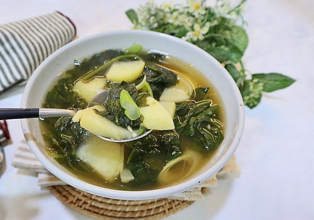 아욱우렁된장국