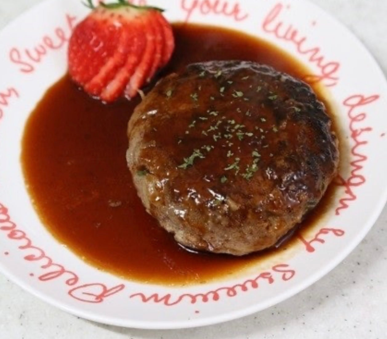 일본식 함박스테이크 3pcs (소스포함)