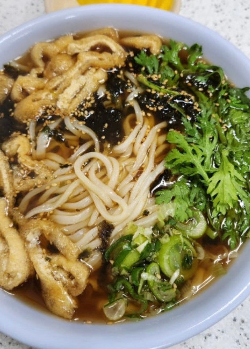 유부 가락국수(2인분)