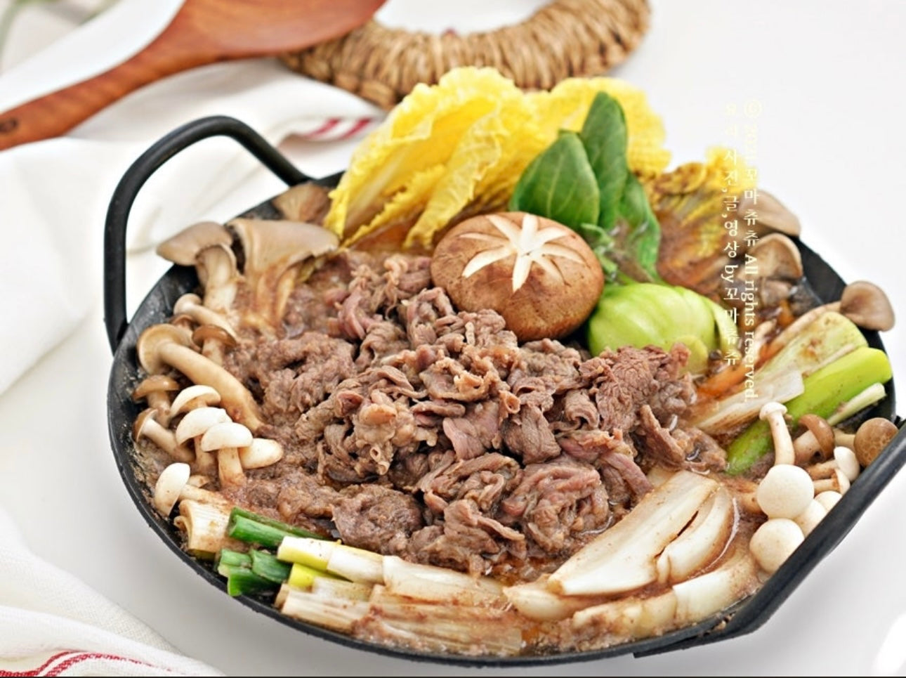 소불고기 전골 밀키트
