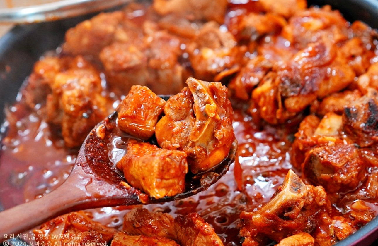 매운돼지갈비찜